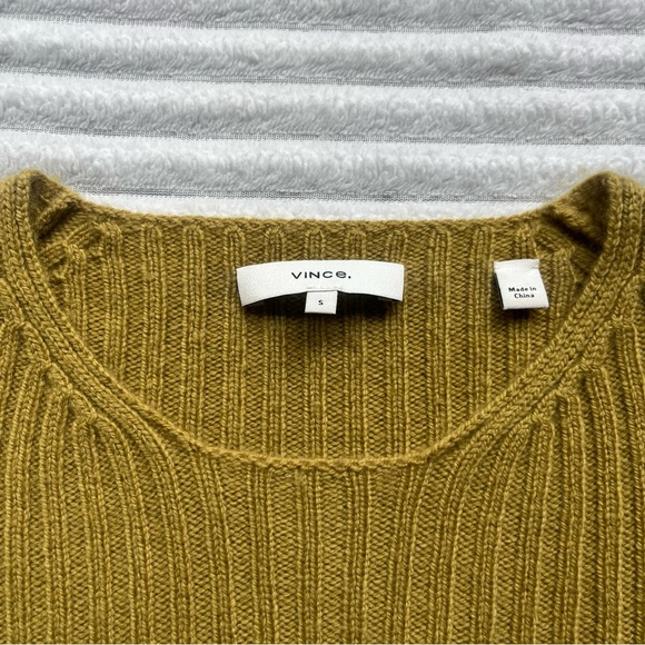 Vince Mustard Yellow Sweater - Picture 7 of 9